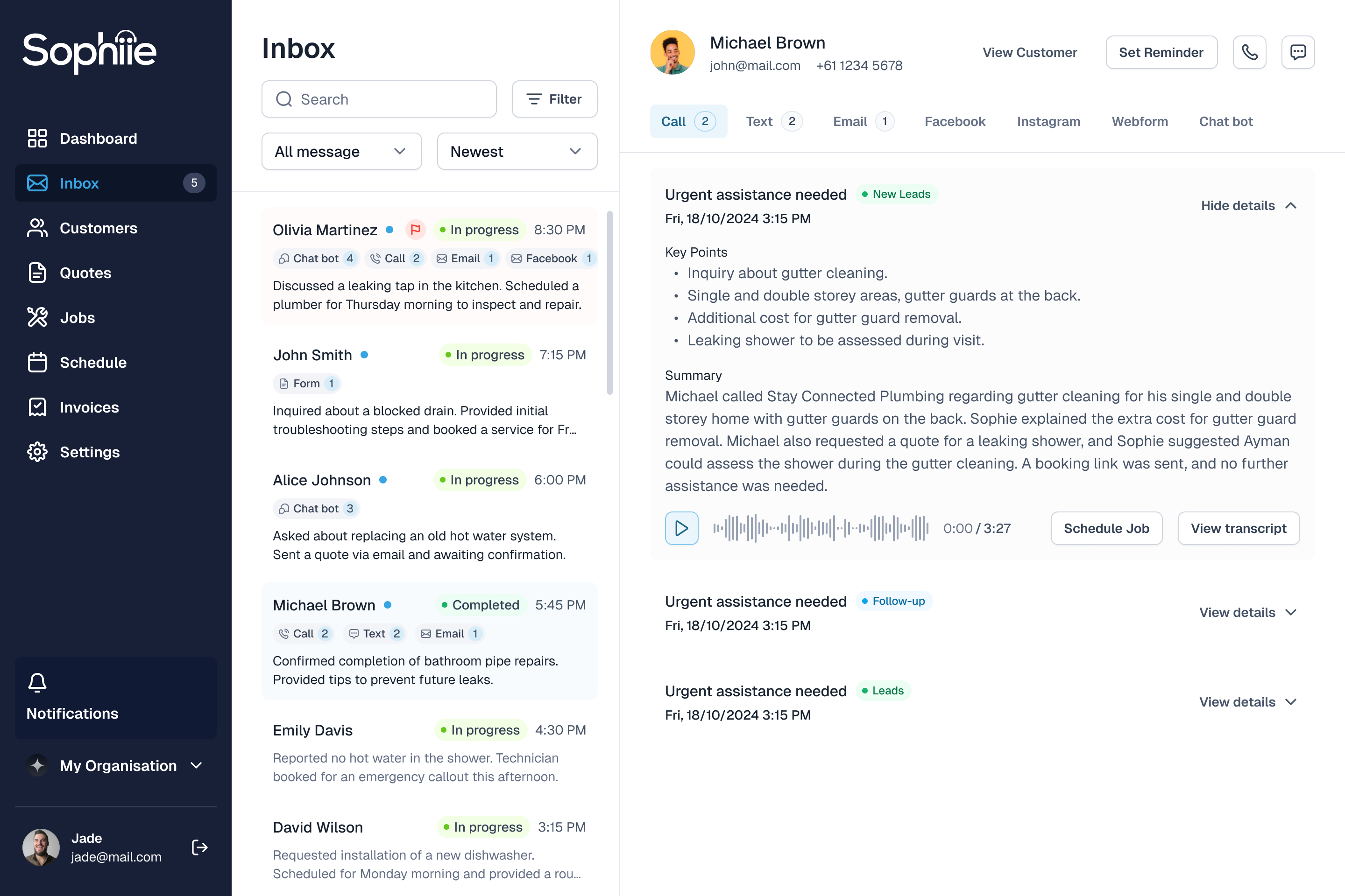CTA screenshot
